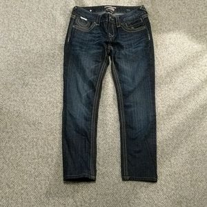 Women's RE ROCK for express blue jean size 4S